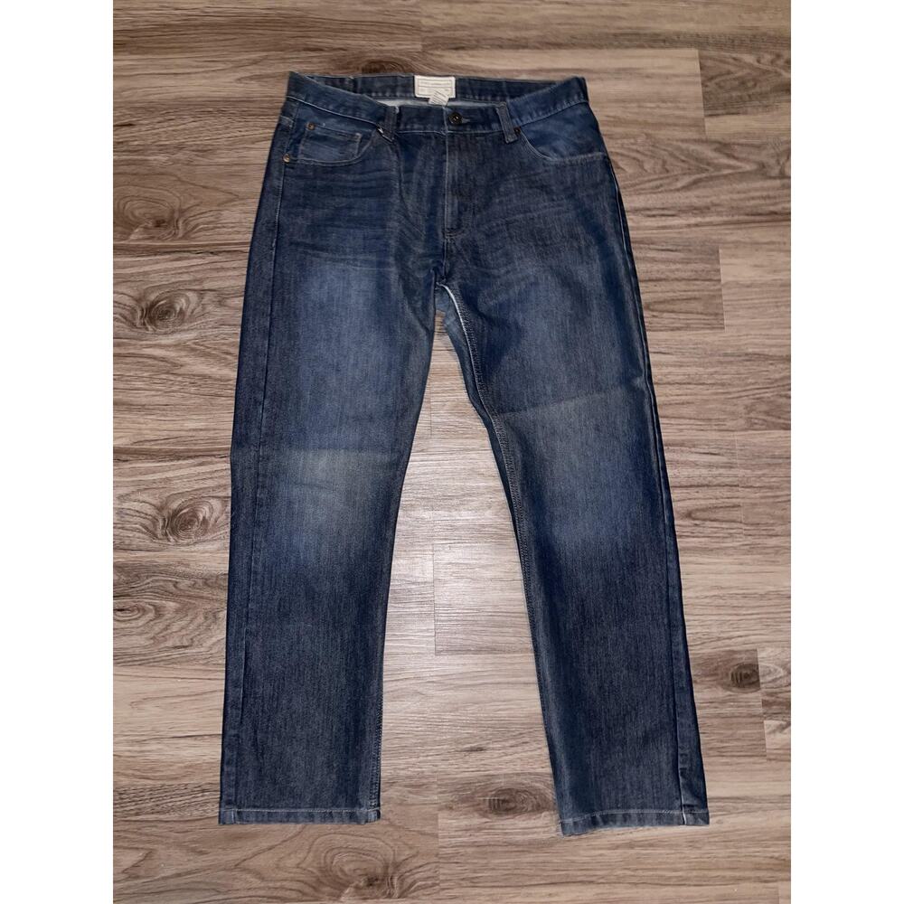 Colors Alexander Julian Jeans Mens 36x32 Blue Straight Leg Denim Style 56781